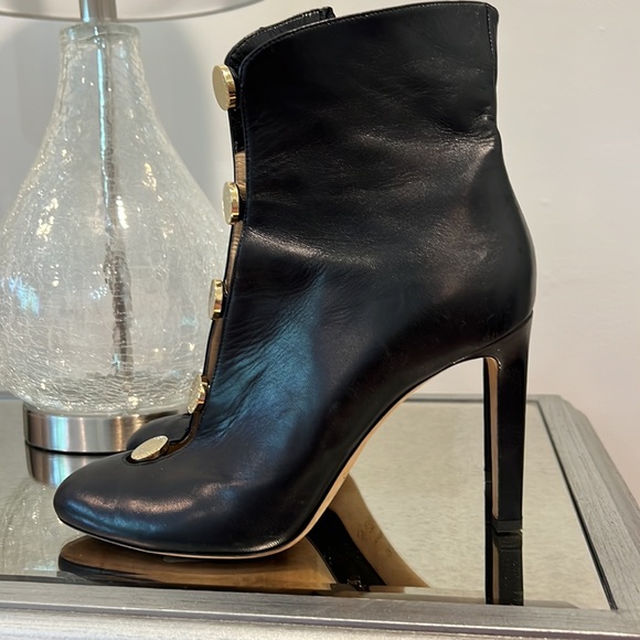 JIMMY CHOO LEATHER LORETTA BOOTIE - Picture 4 of 11